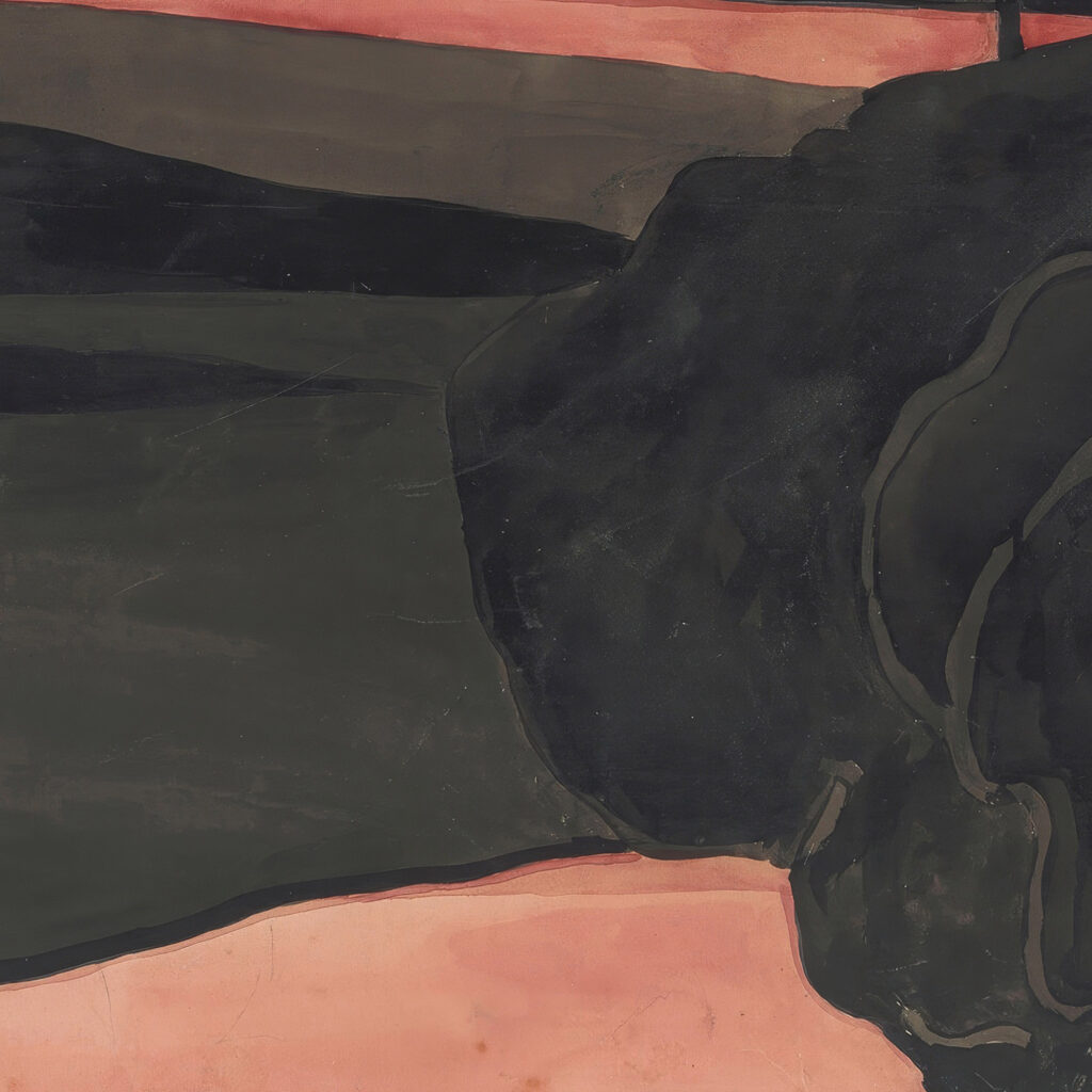 Landscape under a Red Evening Glow with Migratory Birds 1919 Leon Spilliaert 8 mockup