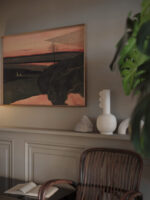 Landscape under a Red Evening Glow with Migratory Birds 1919 Leon Spilliaert video mockup