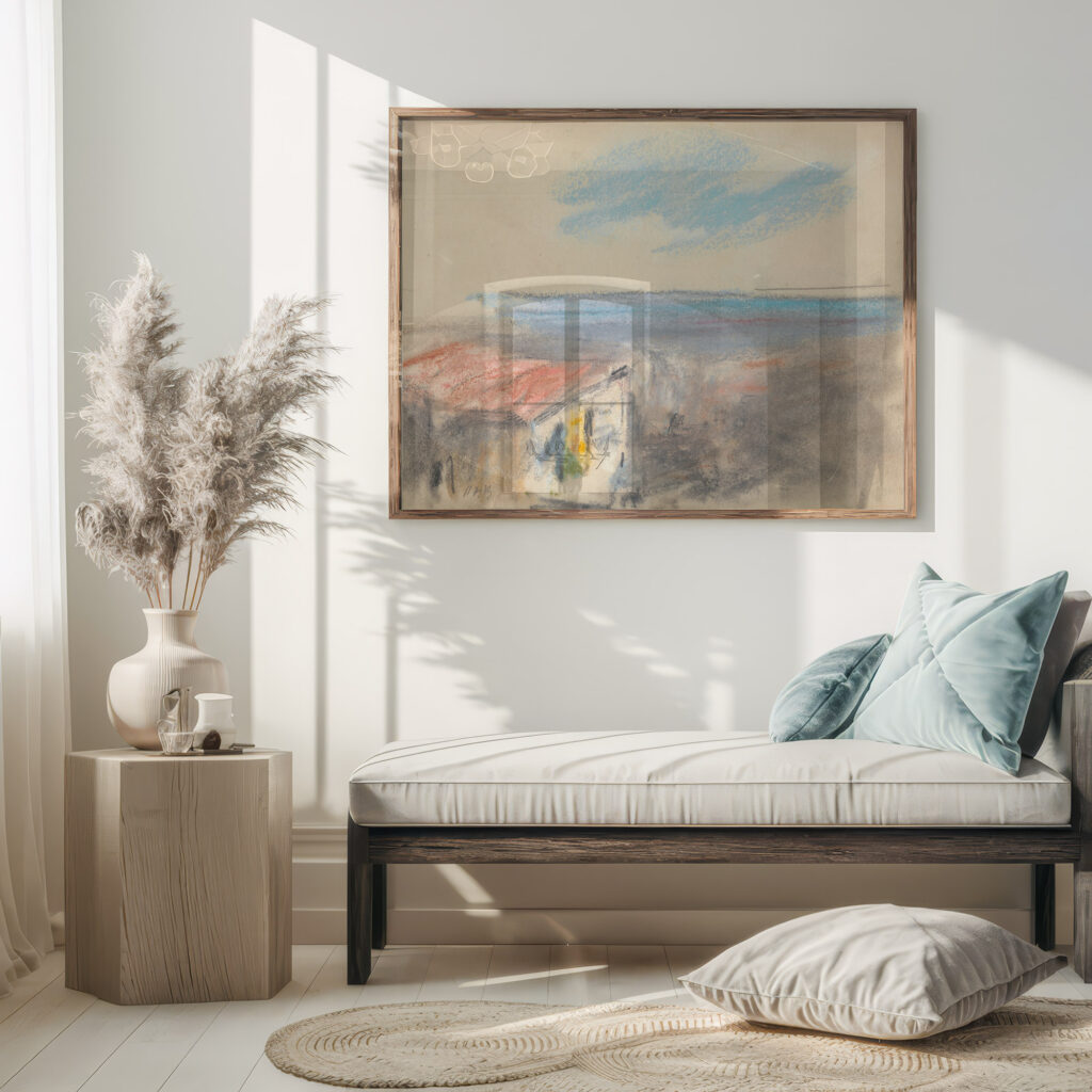 Landscape with Blue Cloud Hercules Brabazon Brabazon 5 mockup