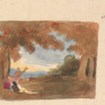 Landscape with Castle – Modern Manner no. 13 Landscape with Figures in Foreground Thomas Sully 8 mockup
