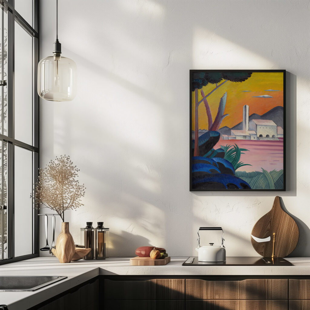 Landscape with Contrasting Tree Forms II Viking Eggeling 6 mockup