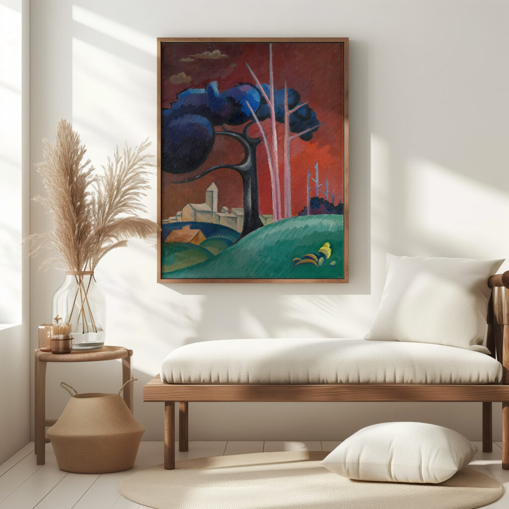 Landscape with Factory by Lake II Viking Eggeling 5 mockup