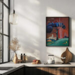 Landscape with Factory by Lake II Viking Eggeling 6 mockup