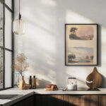 Landscape with Mountains in Distance and Seated Figures in Foreground Landscape with River and Building Mountains in Distance Thomas Sully 6 mockup