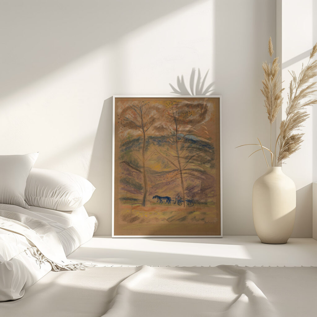 Landscape with Waggoner 1934–1940 Arnold Peter Weisz Kubincan 4 mockup