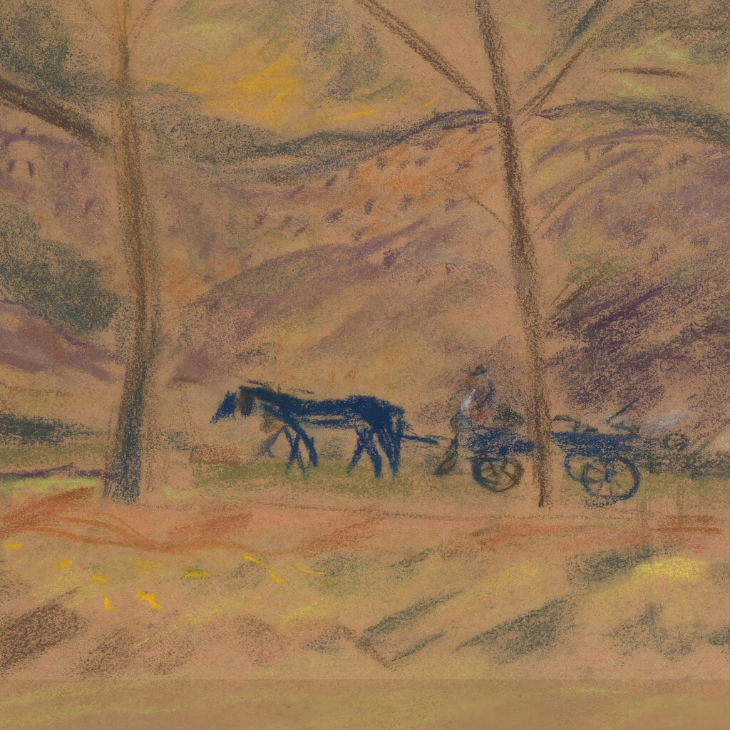 Landscape with Waggoner 1934–1940 Arnold Peter Weisz Kubincan 8 mockup