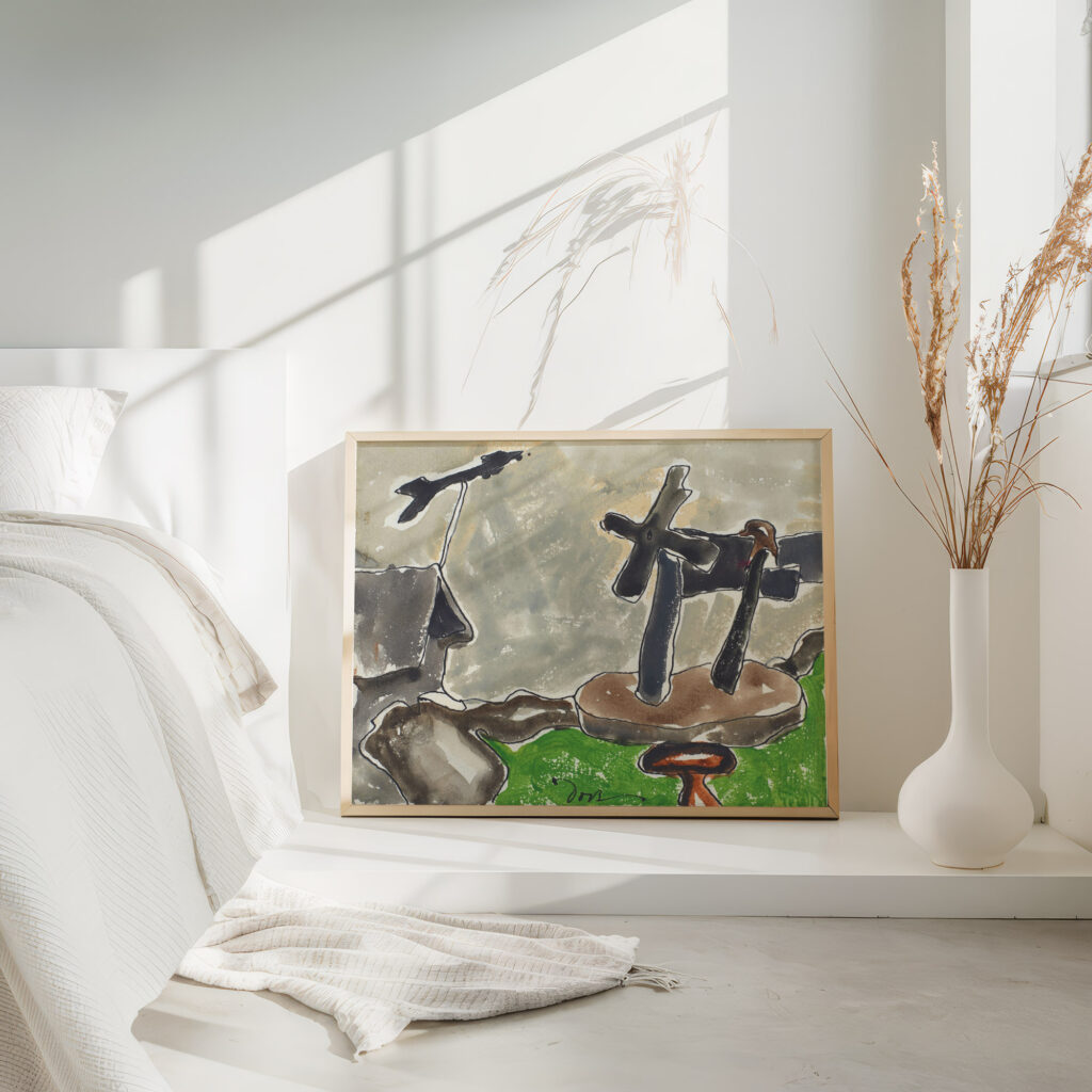 Landscape with Weather Vane 1935 Arthur Dove 4 mockup