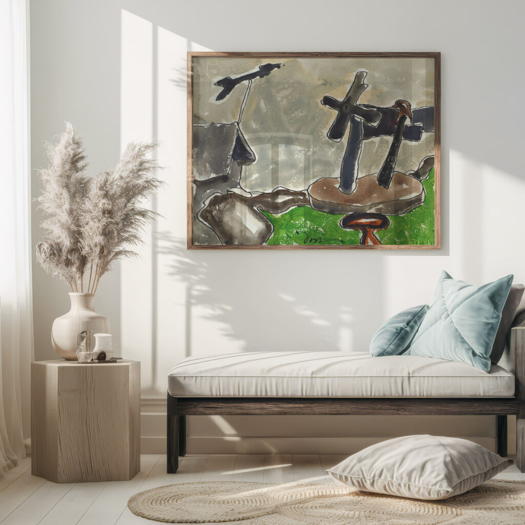 Landscape with Weather Vane 1935 Arthur Dove 5 mockup
