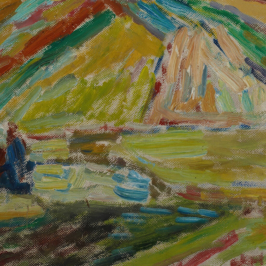 Landscape with a Patchwork of Fields 1937 Sasza Blonder 8 mockup