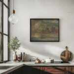 Landscape with a River 1935 1944 Arnold Peter Weisz Kubincan 6 mockup