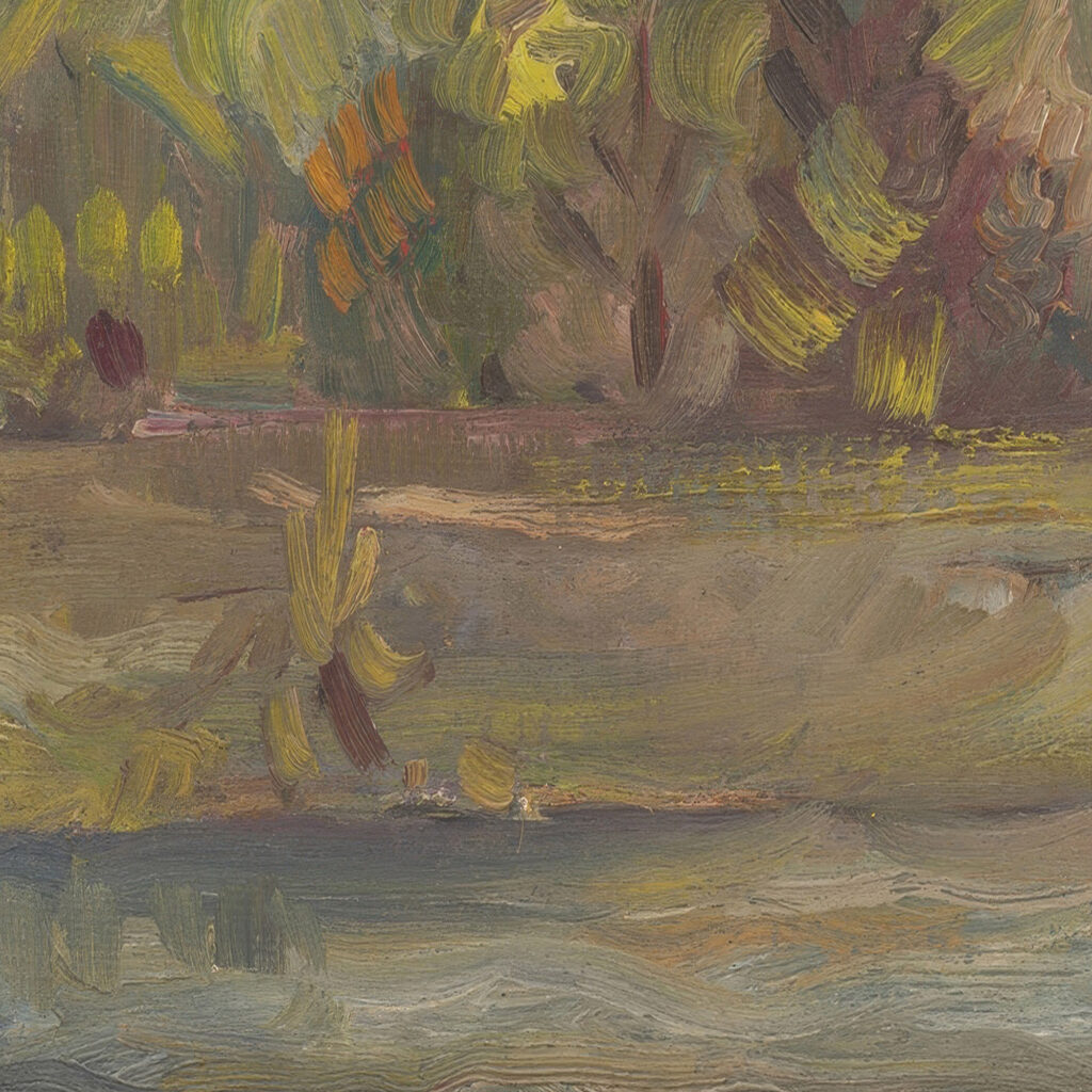 Landscape with a River 1935 1944 Arnold Peter Weisz Kubincan 8 mockup