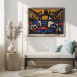 Landscape with a Sun circa 1915 Jacoba van Heemskerck 5 mockup