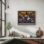 Landscape with a Sun circa 1915 Jacoba van Heemskerck 6 mockup