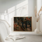 Landscape with a bridge and cows Espaly 1920 Tadeusz Makowski 4 mockup