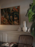 Landscape with a bridge and cows Espaly 1920 Tadeusz Makowski video mockup