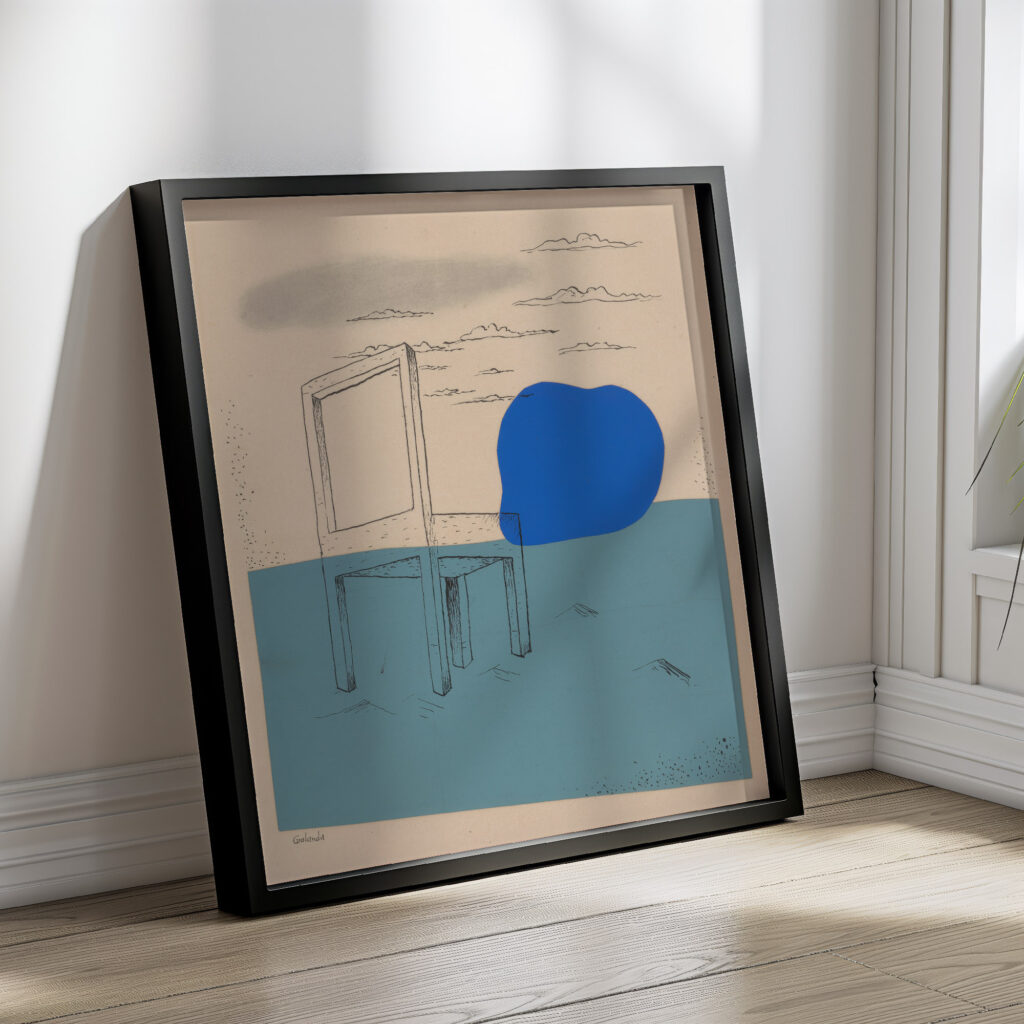 Landscape with a chair 1929 1930 Mikulas Galanda 4 mockup