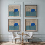 Landscape with a chair 1929 1930 Mikulas Galanda framed posters mockup