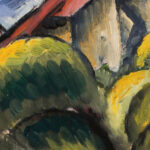 Landscape with a church 1919 Waclaw Wasowicz 8 mockup