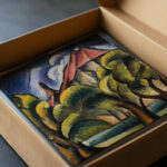 Landscape with a church 1919 Waclaw Wasowicz video mockup