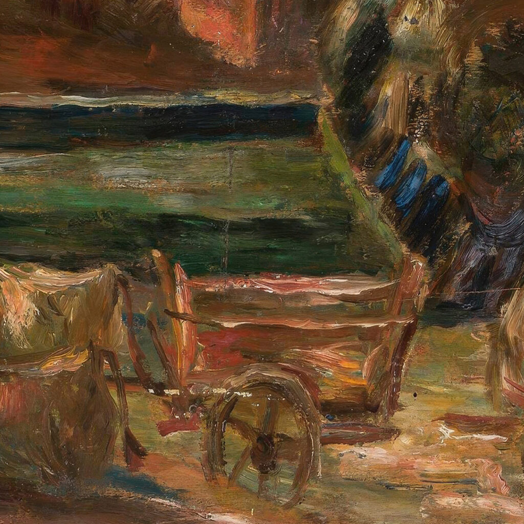 Landscape with a factory chimney 1921 Tadeusz Makowski 8 mockup