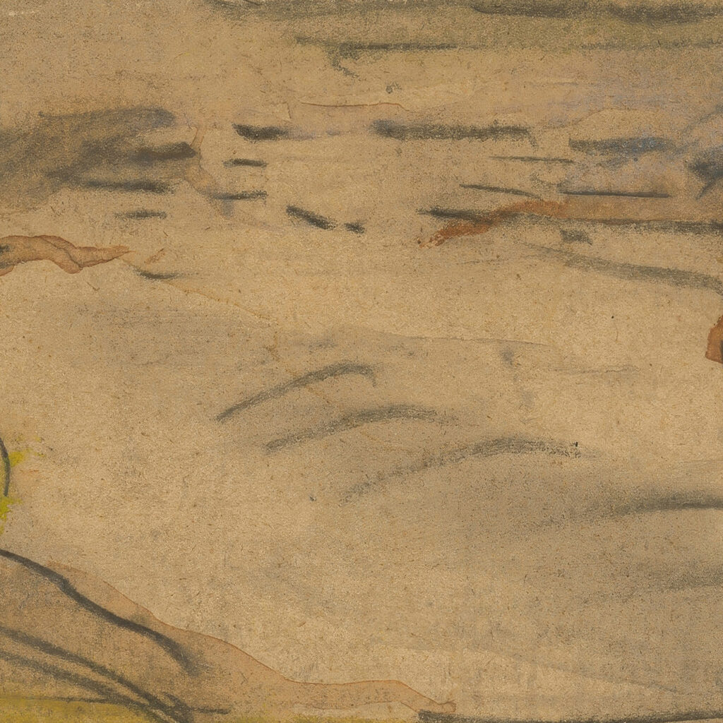 Landscape with a lake 1900–1905 Ladislav Mednyanszky 8 mockup