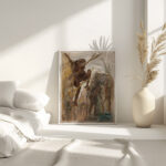 Landscape with a monkey 1924 Tadeusz Makowski 4 mockup