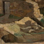 Landscape with houses 1913 Tadeusz Makowski 8 mockup