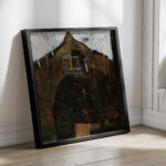 Landscape with raven 1911 Egon Schiele 4 mockup