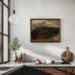 Landscape with the sun shining through 1907 Tadeusz Makowski 6 mockup