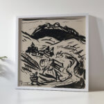 Landscape with two figures 1930 1945 Arnold Peter Weisz Kubincan 5 mockup