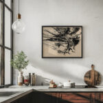 Landschaft 1910 Wilhelm Morgner 6 mockup