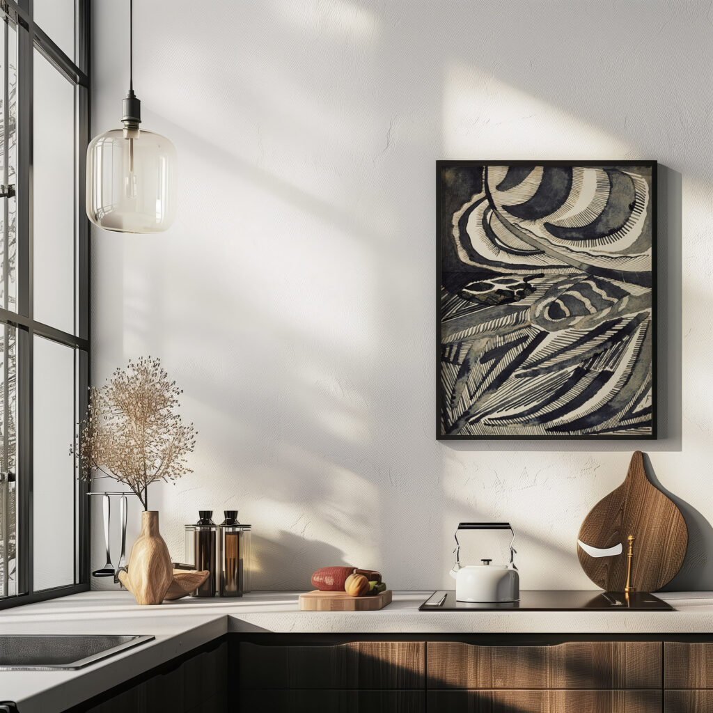 Landschaft 1918 Otto Freundlich 6 mockup