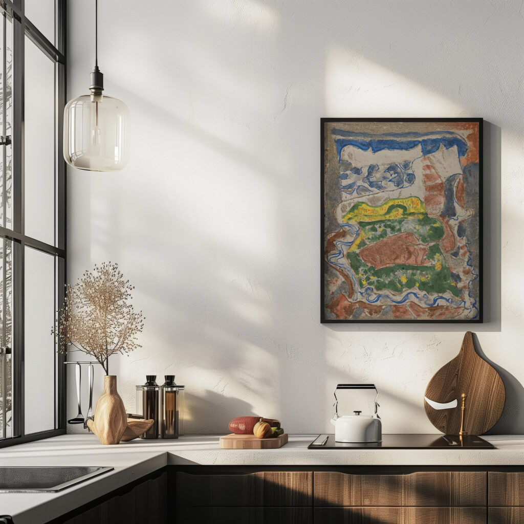 Landschaft 1932 August Babberger 6 mockup