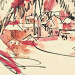 Landschaft DavosLandscape At Davos Ernst Ludwig Kirchner 8 mockup