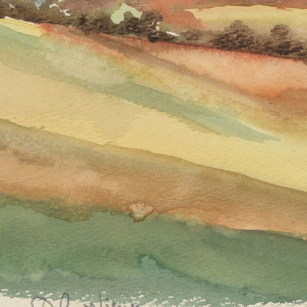 Landschaft Kahlenberg 1943 Karl Wiener 8 mockup