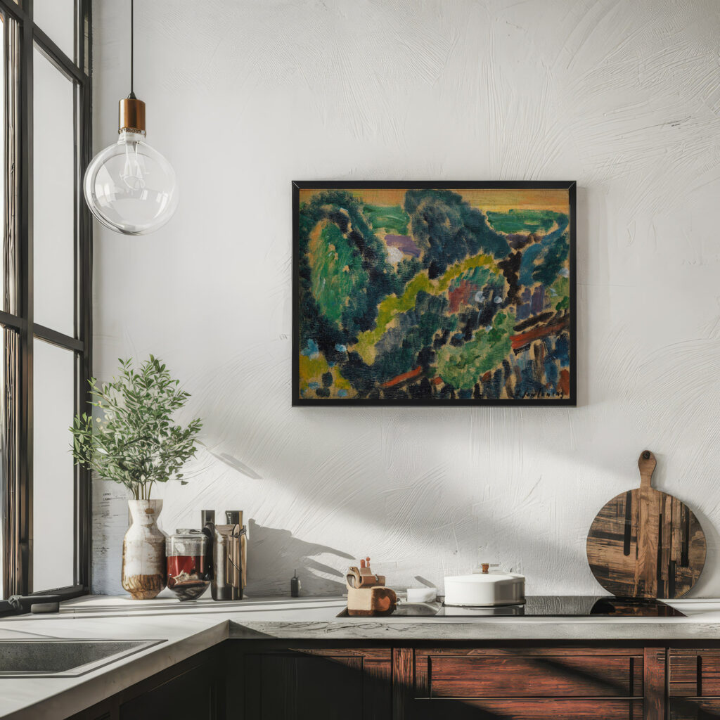 Landschaft am Genfersee Ca. 1914 Alexej von Jawlensky 6 mockup