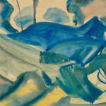 Landschaft am Klausenpass Nachmittag 1921 August Babberger 8 mockup