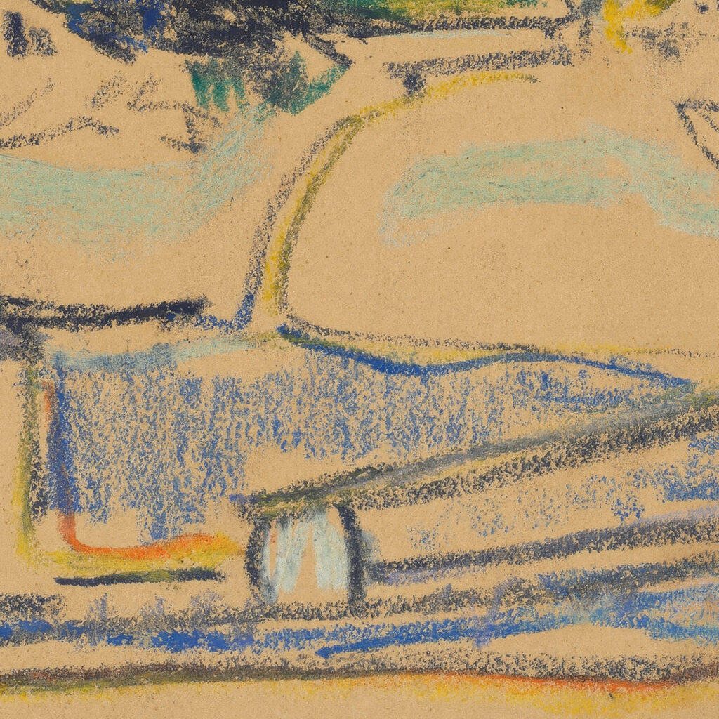 Landschaft bei Dresden circa 1909 Ernst Ludwig Kirchner 8 mockup