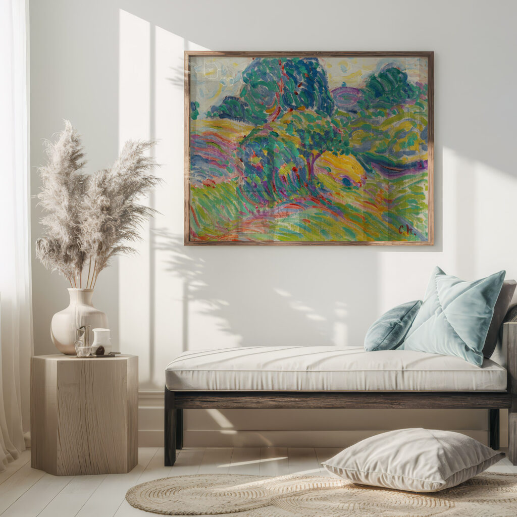 Landschaft bei Pretzfeld 1905 Curt Herrmann 5 mockup