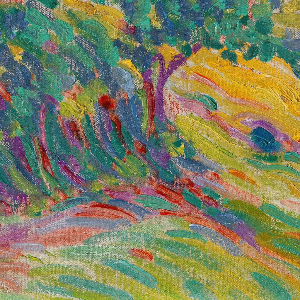 Landschaft bei Pretzfeld 1905 Curt Herrmann 8 mockup