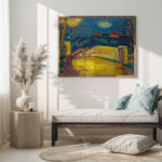 Landschaft mit Brucke circa 1909 Alexej von Jawlensky 5 mockup