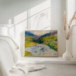 Landschaft mit Flusslauf 1910 Curt Herrmann 4 mockup