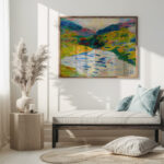 Landschaft mit Flusslauf 1910 Curt Herrmann 5 mockup