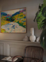 Landschaft mit Flusslauf 1910 Curt Herrmann video mockup