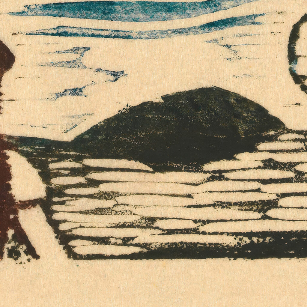 Landschaft mit Frau around 1930 Karl Wiener 8 mockup