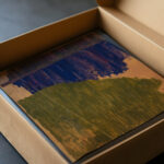 Landschaftsstudie Hirschbergen – Bohmerwald 1908 Egon Schiele video mockup