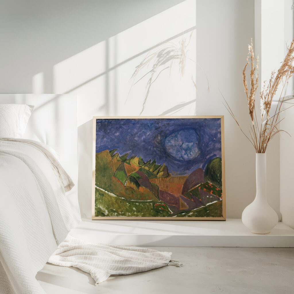 Landschap 1946 Arie Van de Giessen 4 mockup