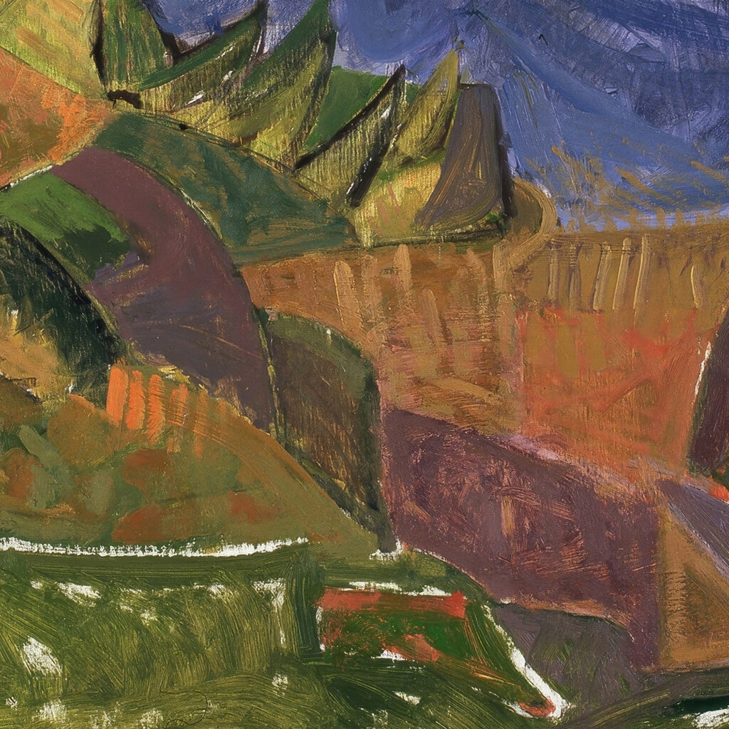 Landschap 1946 Arie Van de Giessen 8 mockup