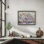 Landschap Boitsfort met bloeiende fruitbomen 1892 1916 Rik Wouters 6 mockup