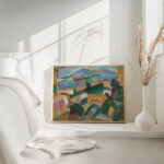 Landschap Landscape 1914 Leo Gestel 4 mockup